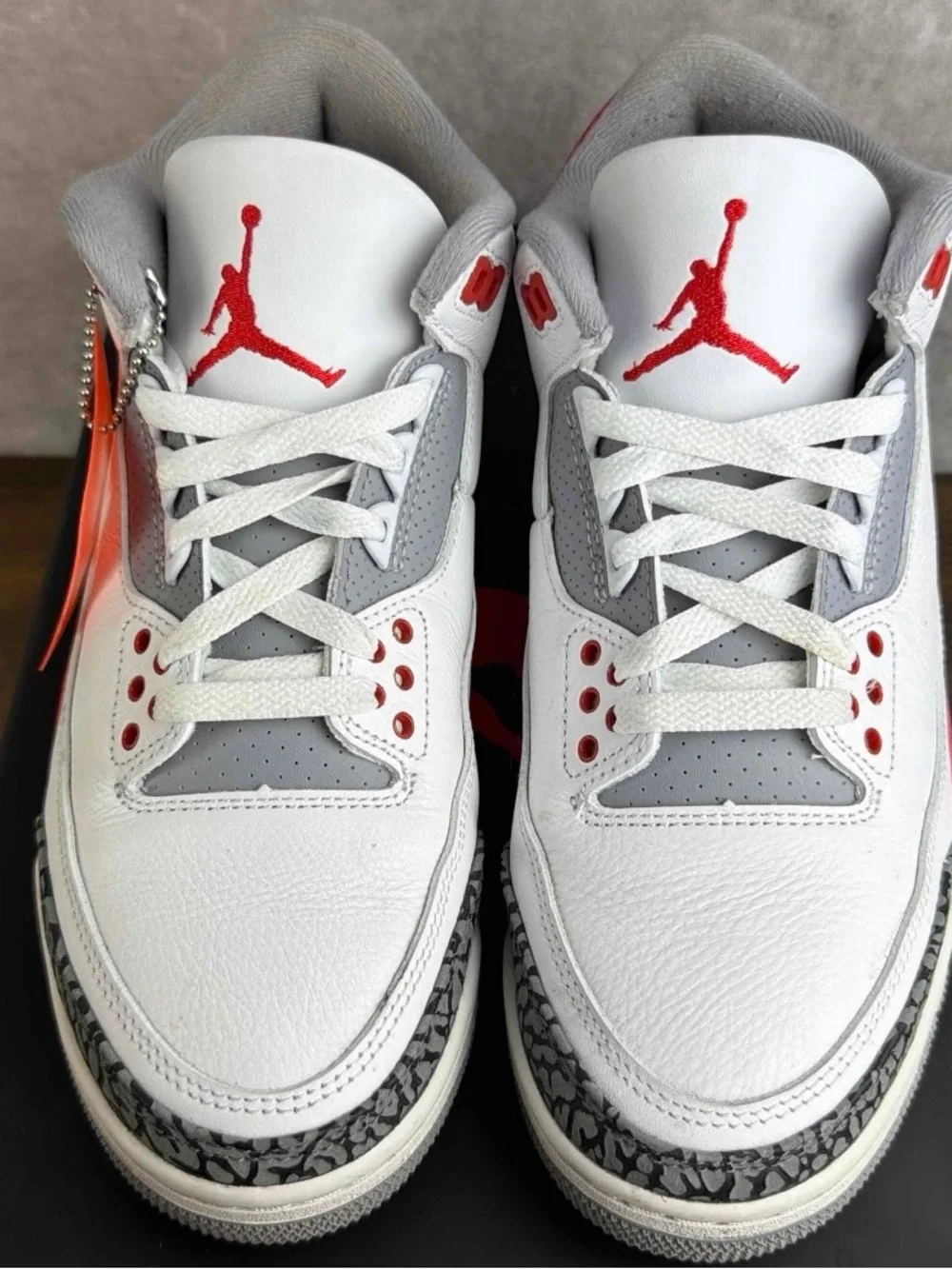 Air Jordan 3 Retro Fire Red 2022 Size 7.5 DN3707-160 Men’s Sneakers OG Rare